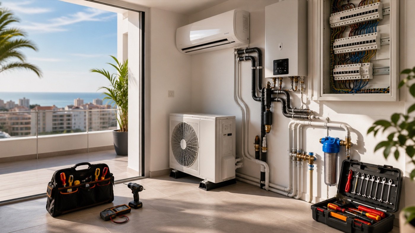Proyecto técnico de climatización, fontanería y electricidad